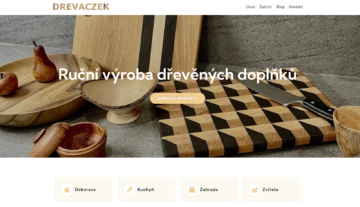 Tvorba webových stránek - Drevaczek
