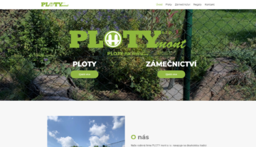 Tvorba webových stránek - PLOTYmont